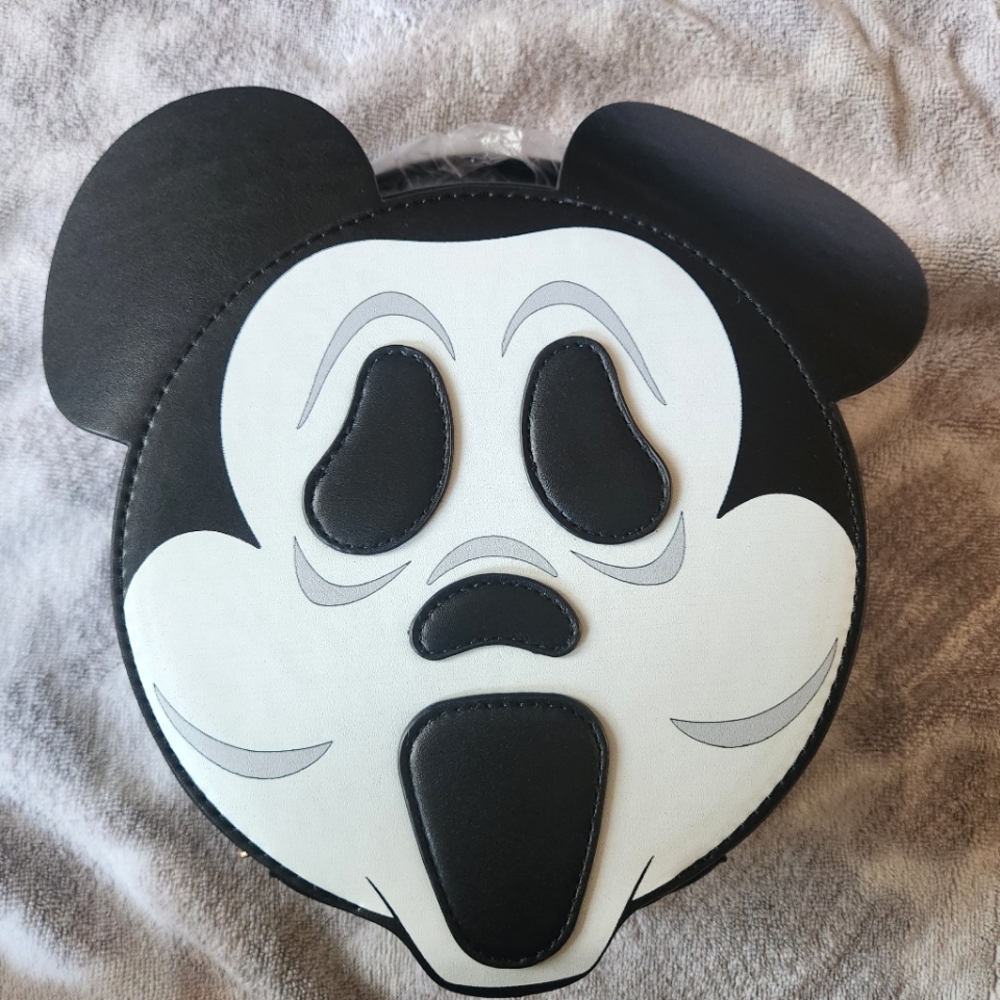 Magically Horrific Ghost Face Mickey Mouse Bag